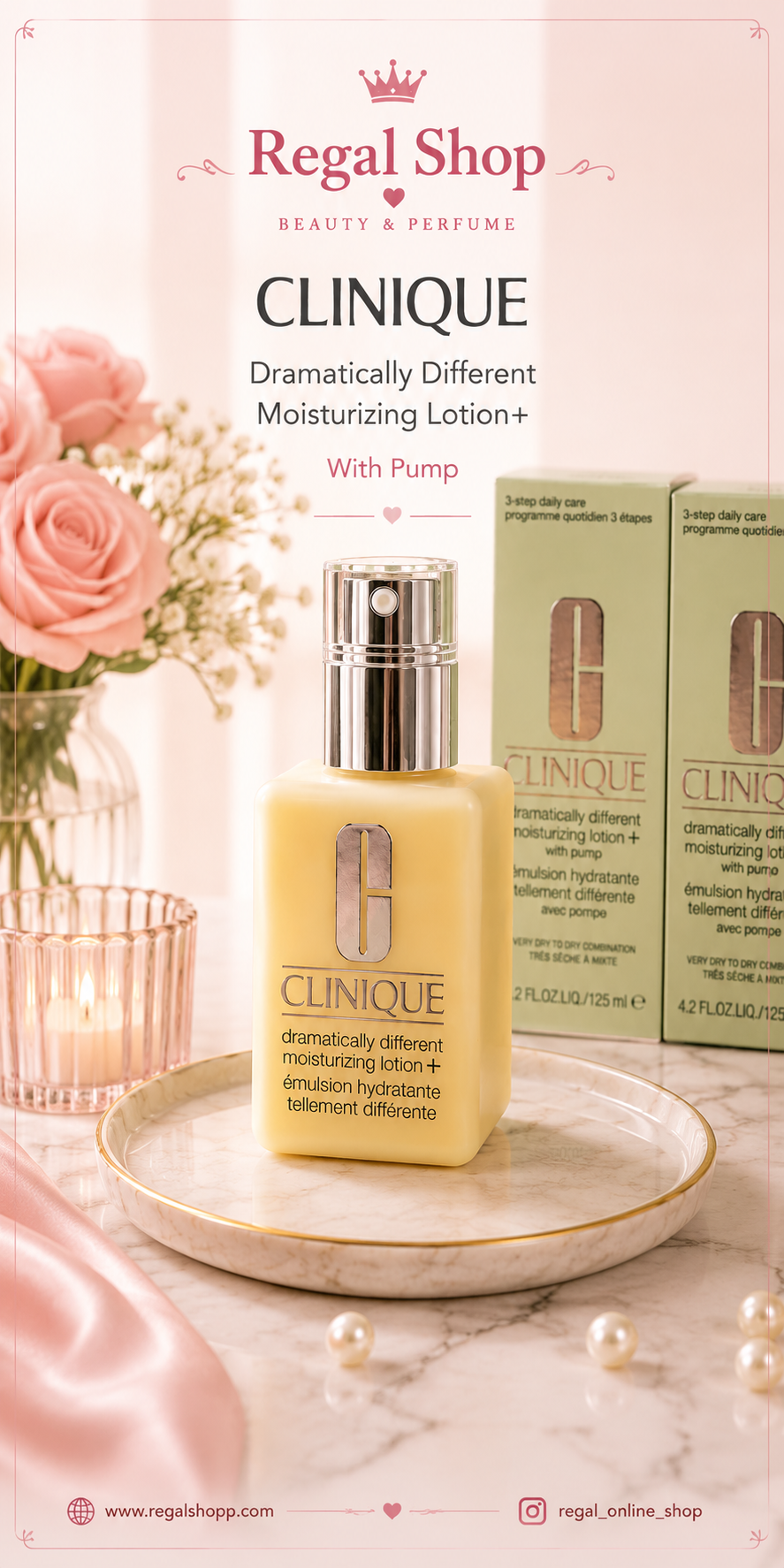 آبرسان کلینیک پوست  خشک  CLINIQUE DERMATICALLY