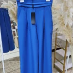 شلوار آبی کاربنی برند SATEEN