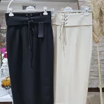 دامن کرپ بندی ترک sateen