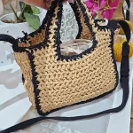 کیف بافت حصیری STRADIVARIUS