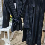 ست کت و شلوار راه راه برند ترک SATEEN