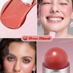 رژگونه استیکی شیگلم رنگ rose rital