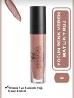رژ لب کرمی مات گلدن رزgolden rose رنگ 44