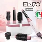 سشوار 6 کاره انزو طرح دایسون رنگ سفید