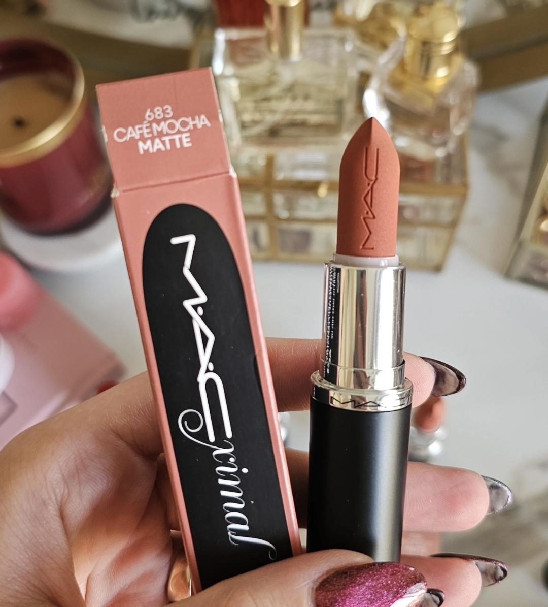 Screenshot_20251219_214000_Gallery رژلب مات مک رنگ coffe mocha - Image 1