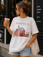 تیشرت ترک طرح just a girl