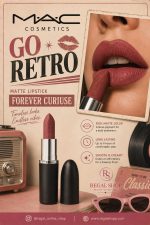 رژلب مات مک رنگ go retro