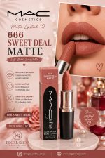 رژلب مات مک رنگ sweet deal