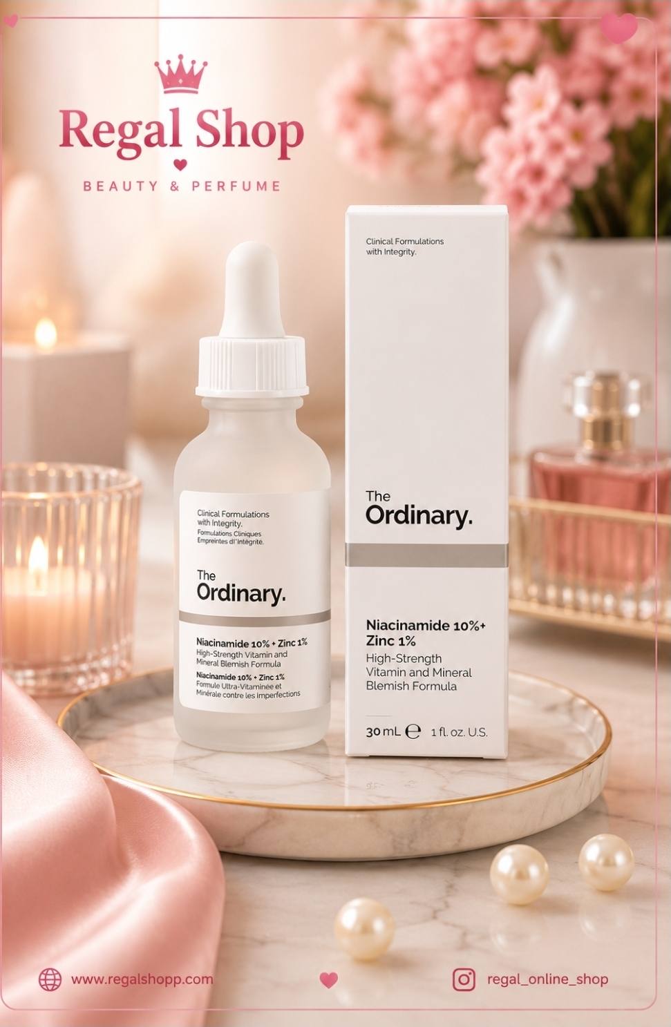 سرم اوردینری نیاسینامید و زینک ORDINARY NIACINAMID/ZINC